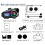 Q58 Max Capacete de motocicleta Bluetooth Intercom IP65 à prova d'água 6