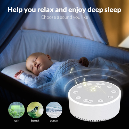 Baby White Noise Machine Επαναφορτιζόμενο USB White Noise Sound Machine 1