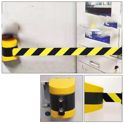 Magnetic Retractable Belt Barrier, Queue Barrier Belt 2