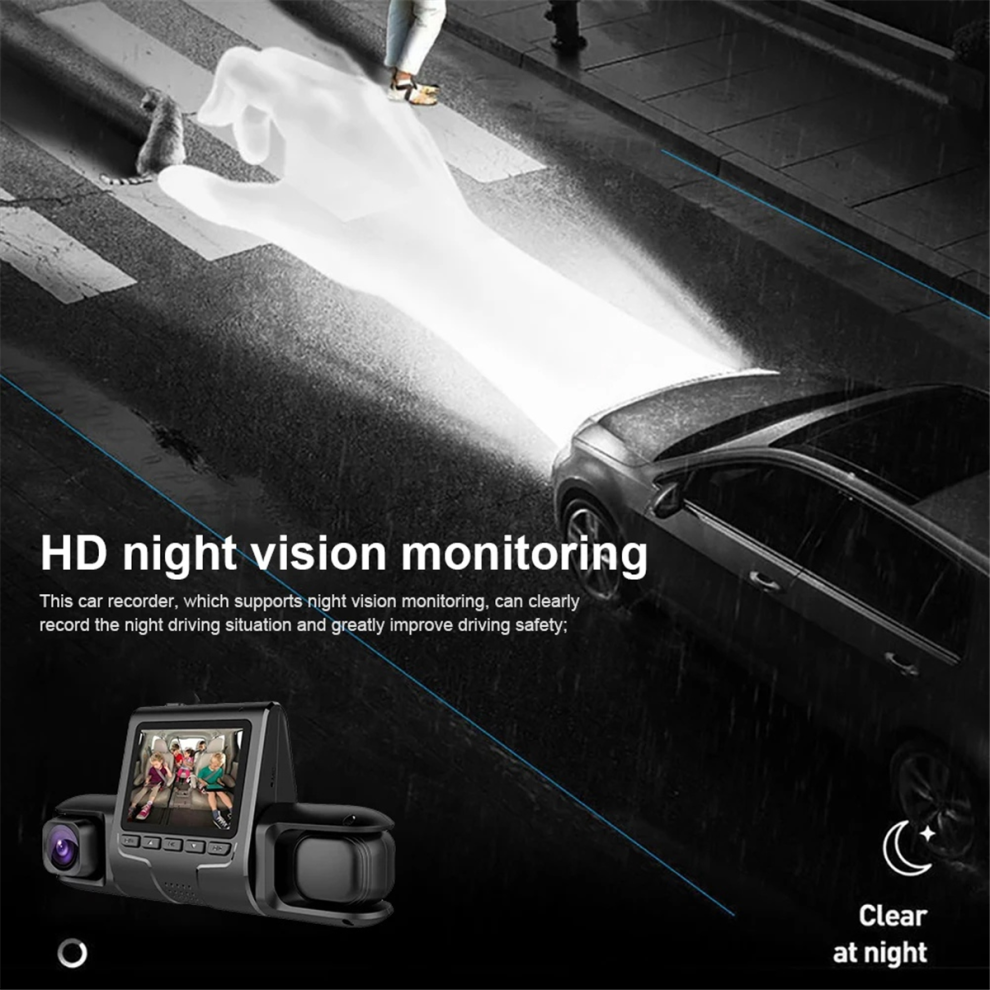 1080P Hd Dash Camera Video Recorder 24H Parking Monitoring Dashcam 4853816464438