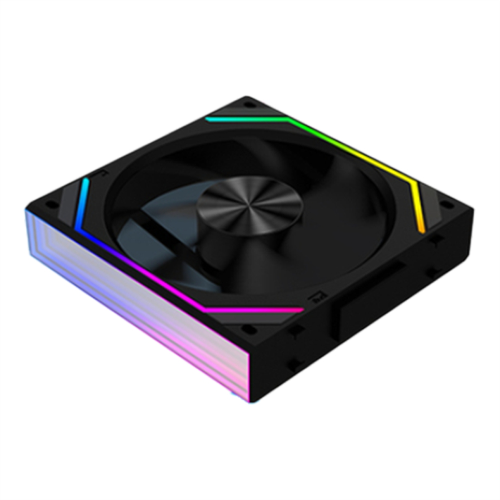 Ventilador De Caja V2RS Con Bloque MáGico Y Empalme Libre, 120 Mm, 12 V, Color Negro-image