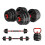 Dumbbell Extension Bar 40cm Arm Strength Coupler Linker Nek Pad 3