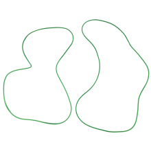 2 piezas de plataforma de transmisión para mesa de entrenamiento de ciclismo, correa de PU de 5 mm