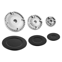 Cooker Hat Set Gas Stove Burner Caps and Burner