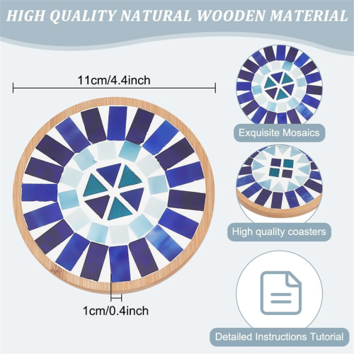 1 Σετ Μωσαϊκό Κιτ χειροτεχνίας DIY για αρχάριους ενήλικες 2