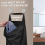 Laundry Bag with Shoulder Straps and Mesh Pocket Laundry Backpack 6