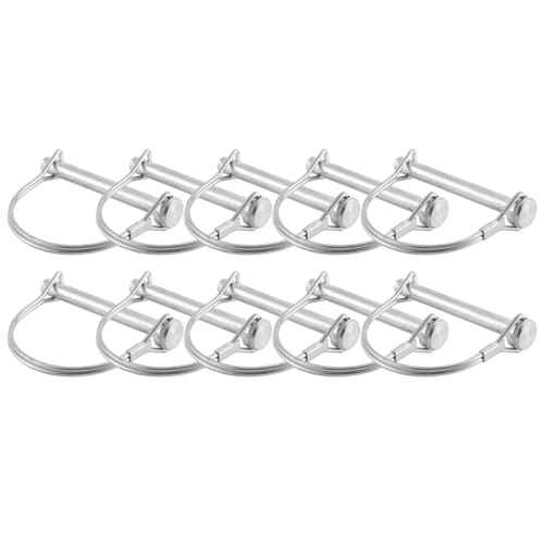 10Pcs Wire Lock Pin, 5/16 Polegadas Eixo Travamento Pin para Fazenda Gramado Jardim 2