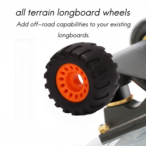 Skateboard-Longboard-Rollen (4er-Set enthält Lagerhülse) 1