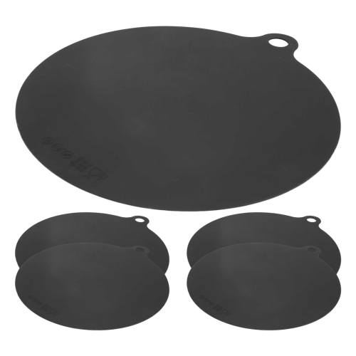 Pack Electric Induction Protector Mat Anti-slip Mat , Μαύρο 1