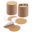 100 PCS self Adhesive Cork Round Coaster Backing with self Adhesive 1