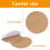 100 PCS self Adhesive Cork Round Coaster Backing with self Adhesive 3