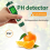 Professional Food PH Meter High Accuracy Sensor Temp Acidity Tester 5