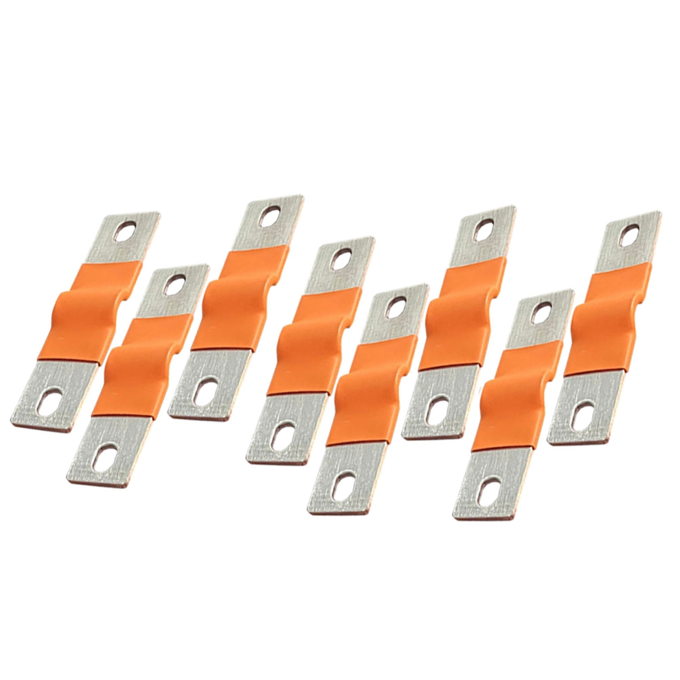 8Pcs Nickel-Plated Copper Bus Bars For Solar Power&Deep Cycle Battery 4853816464933