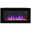 Homcom HOMCOM 1000W/2000W LED Electric Fireplace Automatic Function Remote Timer Safe 9