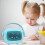 Digital Alarm Clock, Cute Wake-Up Alarm Clock, Adjustable Volume, Multi-Function Timer, Night Light/Countdown/Snooze/Voice ControlLED Charging 4