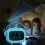 Digital Alarm Clock, Cute Wake-Up Alarm Clock, Adjustable Volume, Multi-Function Timer, Night Light/Countdown/Snooze/Voice ControlLED Charging 5