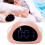 Alarm Clock, Luminous Alarm Clock, 's Alarm Clock, Cute 's Sleep Trainer With Expression Display Function 4