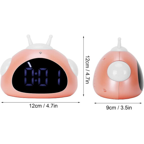 Alarm Clock, Luminous Alarm Clock, 's Alarm Clock, Cute 's Sleep Trainer With Expression Display Function 1