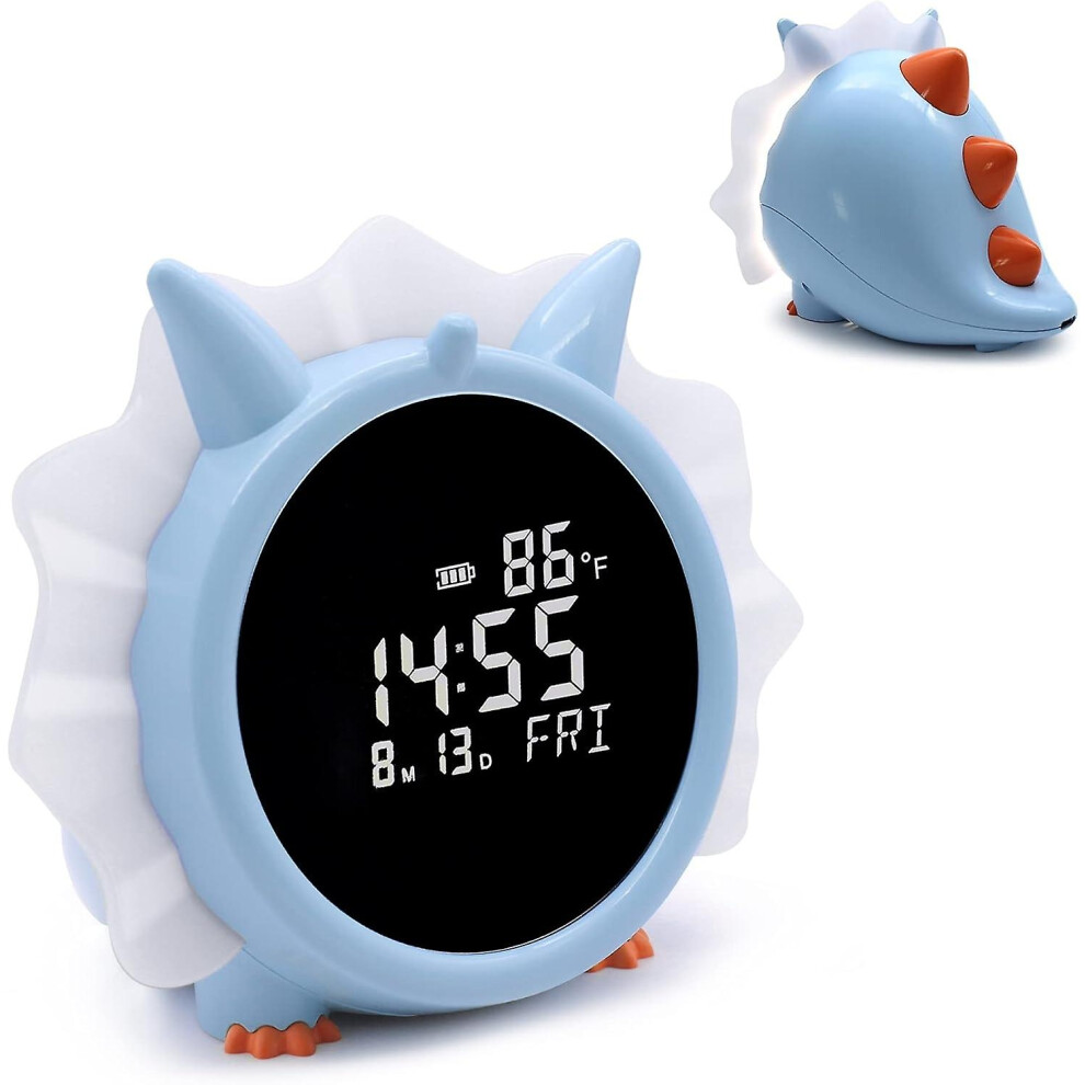 Dinosaur Alarm Clock With Night Digital Clock Light Venisymlis