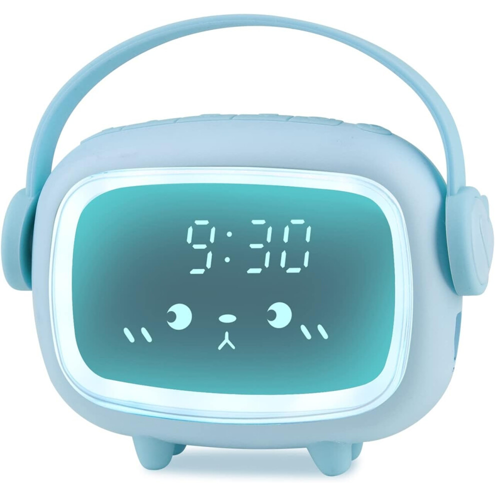 Digital Alarm Clock For Girls And Boys, Multifunctional Alarm Clock With Night Snooze, C Light Venisymlis