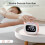 Alarm Clock LED Night Light Pendulum Clock 3