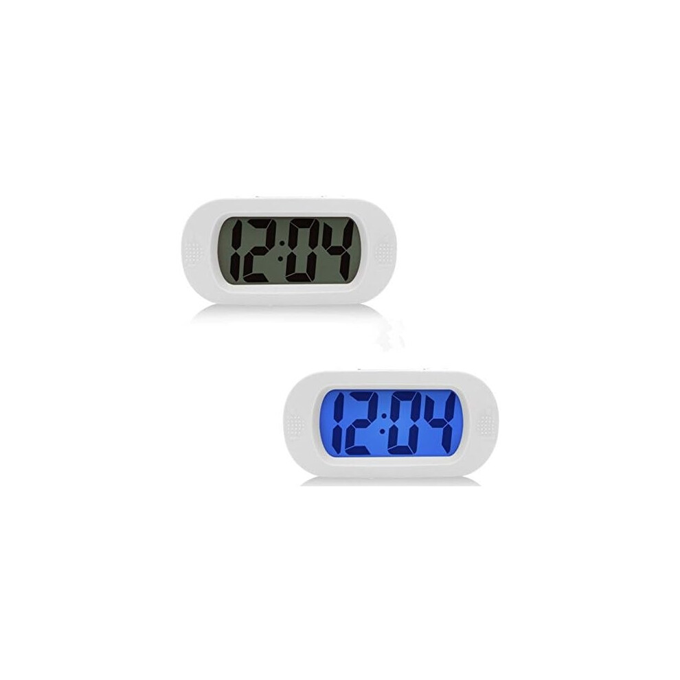 Mini Morning Alarm Clock, Simple Alarm Clock Snooze Alarm Clock Led Digital Silent Digital Lcd Large Venisymlis