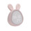 Rabbit Wake Up Digital Alarm Clock LED Night Light - Pink 1