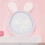 Rabbit Wake Up Digital Alarm Clock LED Night Light - Pink 2