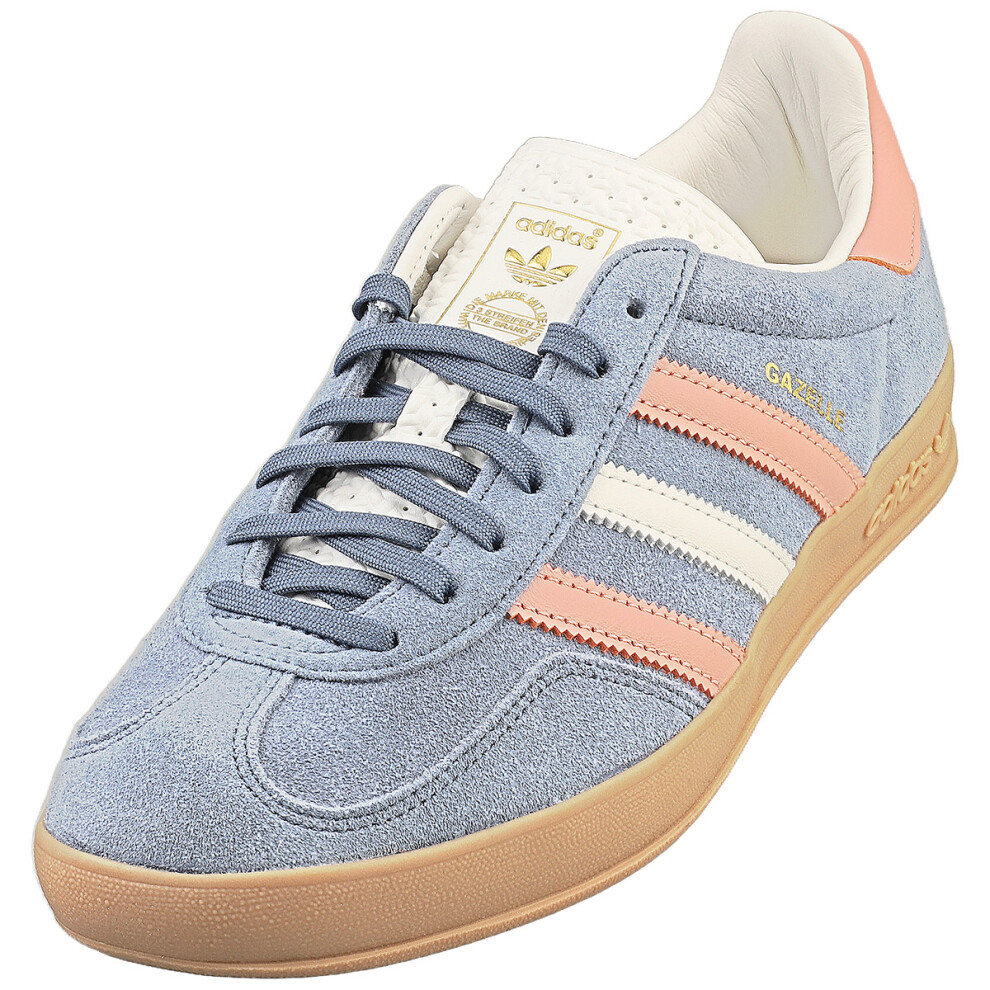 (8.5) adidas Gazelle Indoor Mens Fashion Trainers in Ink Clay
