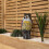35cm Large Outdoor Plastic Owl Bird Deterrent 2
