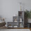 URBN Living (Grey) 6 Cube Step Storage Unit Shelf Organiser Bookcase 4