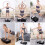 (Grey) Vibration Plate Exercise Machine Fitness Trainers 5