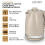 Tower Tower Saturn Jug Kettle T10077MSH (Latte) 6