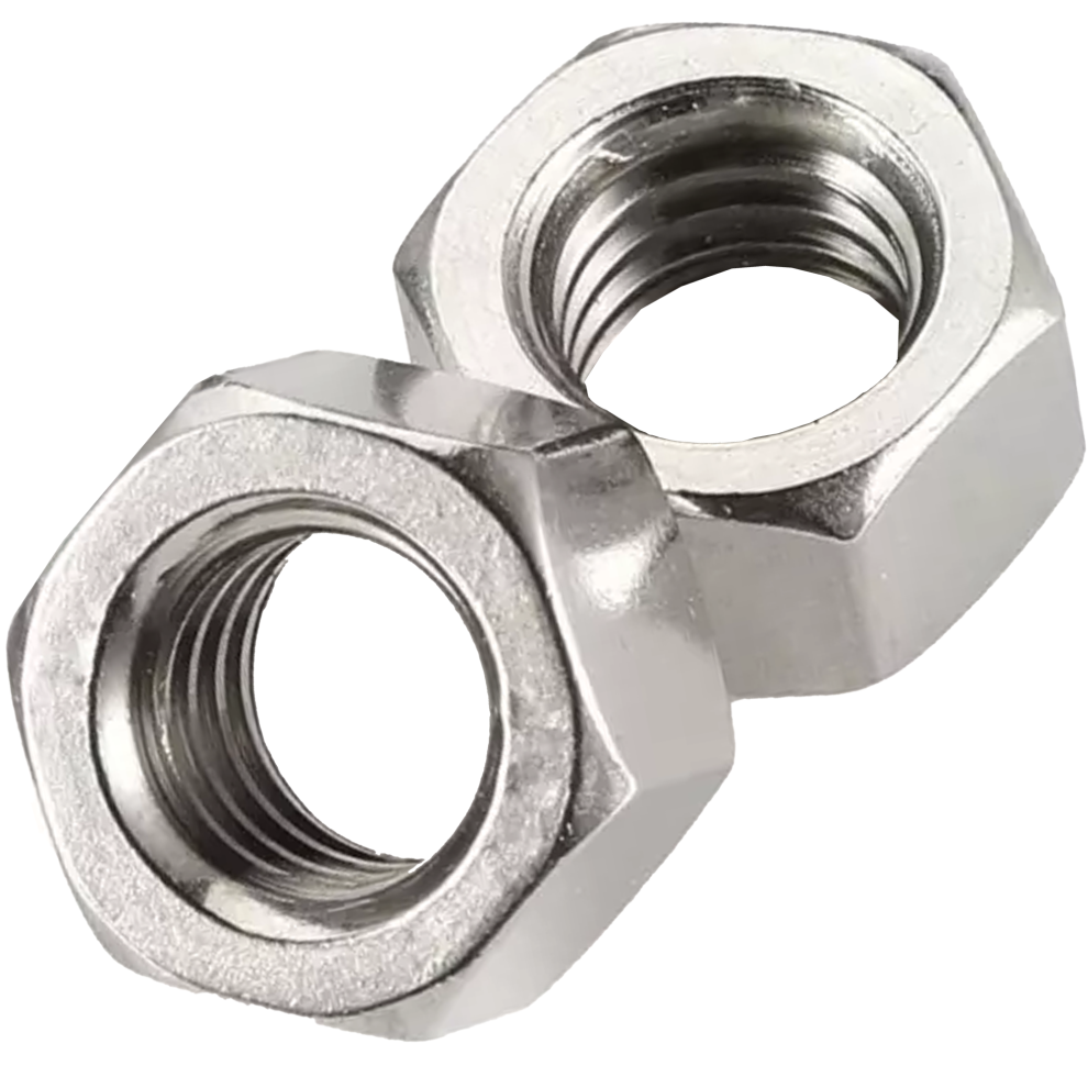 (100, M8) Hexagon Full Nut Steel Zinc Plated Grade 8 High Tensile DIN 934-image-OPC-PFY9QZ6-NEW