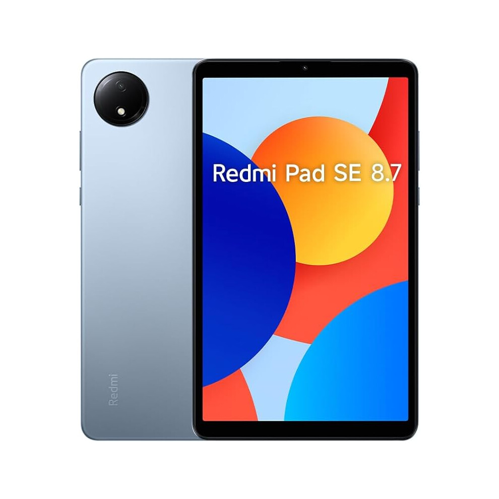 Xiaomi Redmi Pad SE 8.7 4+64GB Sky Blue with ring holder,MediaTek Helio G85 Processor,Up to 2TB expandable storage,8.7" eye-care display，90Hz