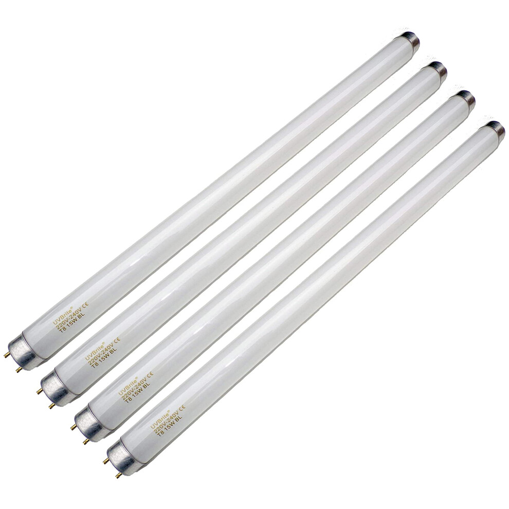 UVBrite® 4 x 18W T8 BL 24 Inch Fly Killer Insect Zapper BL368 UV Bulbs