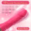 Realistic LED Vibrator with 12 Modes Waterproof Silicone Dildo 3