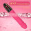 Realistic LED Vibrator with 12 Modes Waterproof Silicone Dildo 6