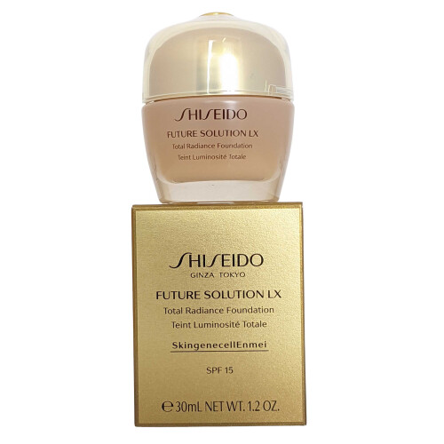 Shiseido FUTURE SOLUTION LX total radiance foundation 3-golden