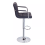 2PCS Faux Leather Swivel Bar Stools with Arms, Adjustable Chrome Base 10