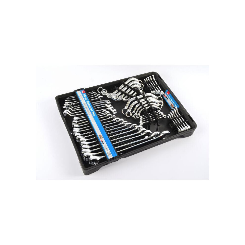 50 Pc Metric Combination Spanner Set 6mm-32mm Stubby C S Type