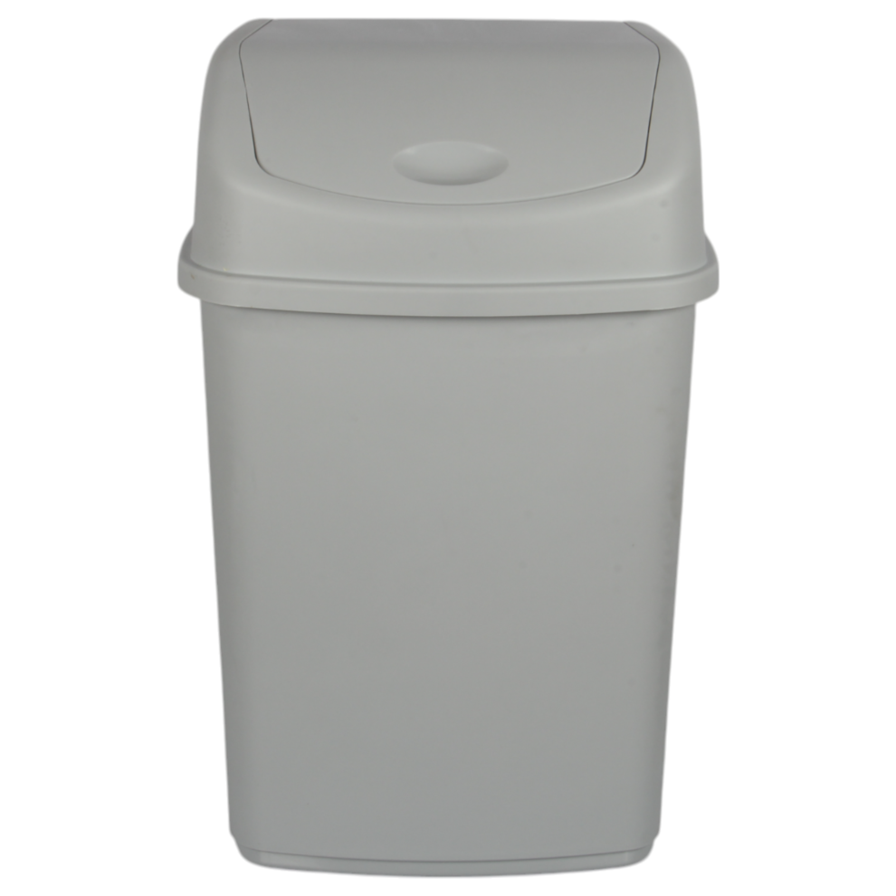 Jolie Max (Grey) 55L Extra Large Recycling Bin With Swing Lid. Recycle Rubbish Bin.