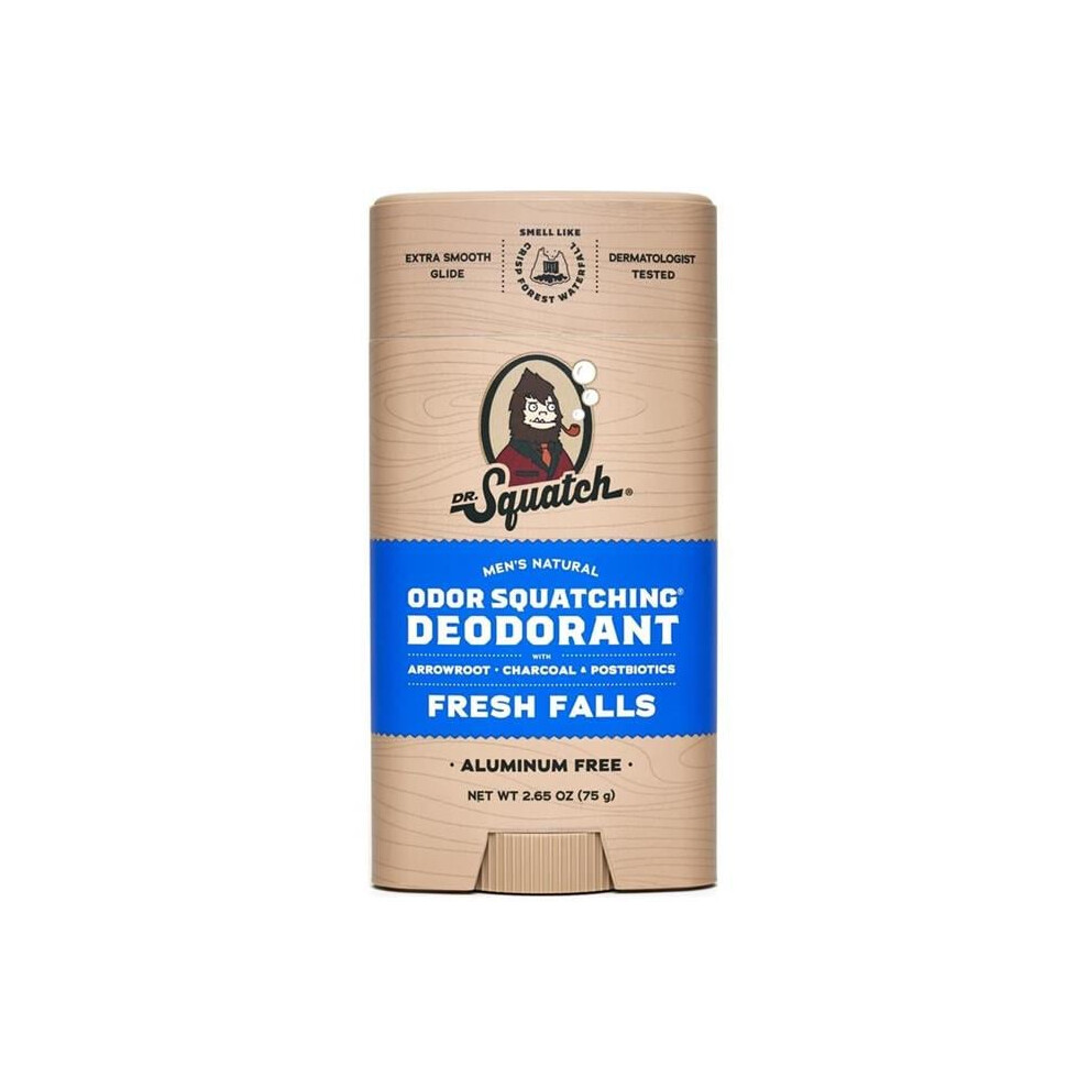 Dr. Squatch 9105485 2.65 Oz Fresh Falls Deodorant