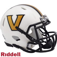 Riddell 9585590397 Vanderbilt Commodores Replica Mini Speed Helmet - White