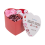 Ladies Heart Socks 3 Pack In Heart Shape Gift Box 2