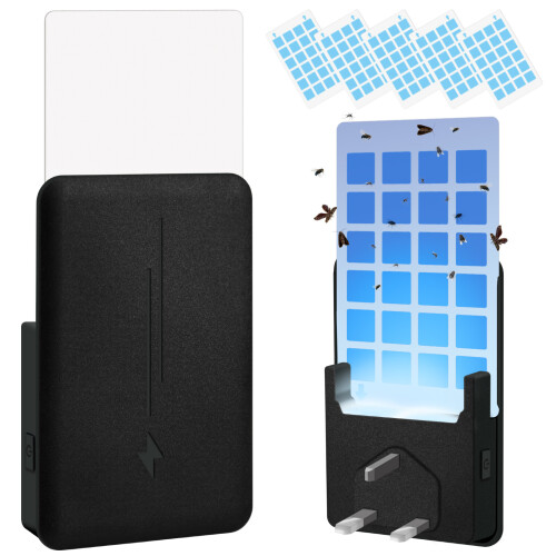 Summer sticky mosquito killer lamp black