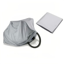 Housse de voiture monocouche anti-pluie et soleil - légère, protège poussière et intempéries, s'adapte à la plupart des voitures standard