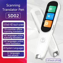 Scanner SD02 hors ligne - 10 pays, anglais et chinois traditionnel, OCR et traduction instantanée, ultra portable
