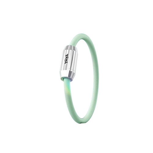 Bracelet anti-moustiques avec élastique vert