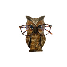 Animal Porte-verres en bois Stand owl